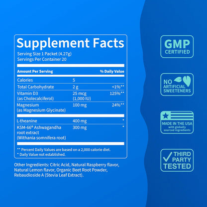 NOMAIRA™ SuperCalm Drink Mix | Limited Time Deal